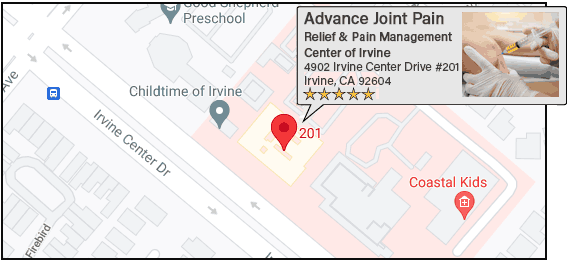 Advance Joint Pain Relief & Pain Management Center of Irvine on the map
